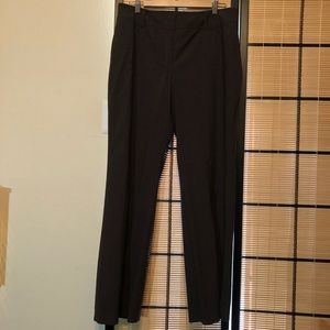 Ann Taylor dark grey size 8 Margo curvy trousers